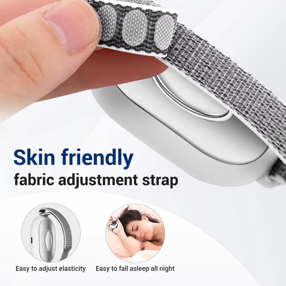 Two Modes, 20 Levels of Intensity, Intelligent Sleep Device, Anxiety Relief, Neurological Sleep, Insomnia, and Soothing Device,